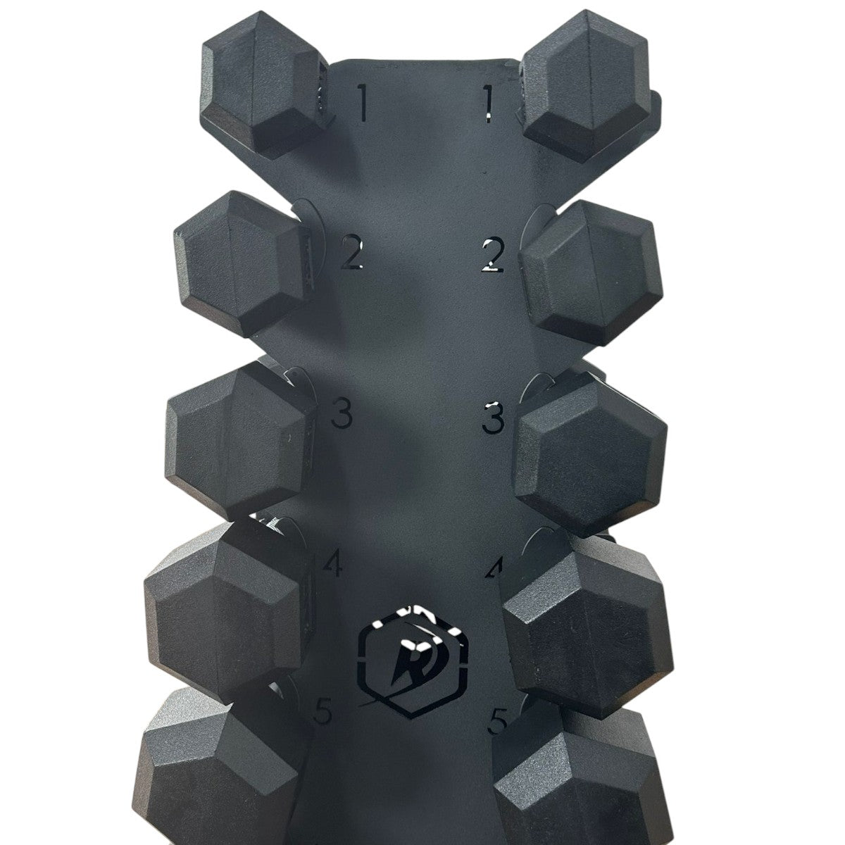 Suporte para Halteres Expositor Torre 10 Pares RS10