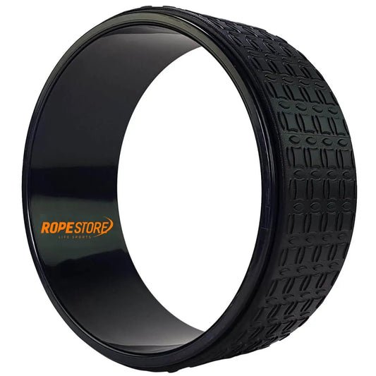 Anel Arco para Yoga e Pilates Roda Magic Circle Preto