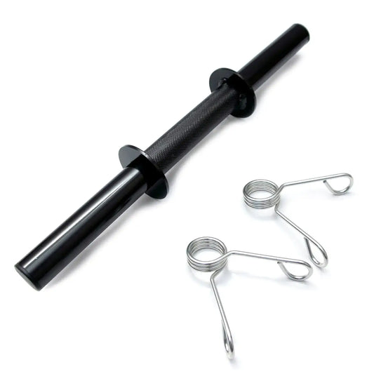 Barra Oca 40cm Preta Com Presilhas