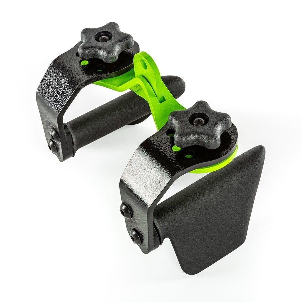 Kit Puxadores Reguláveis Anatômicos Mag Grips Verde