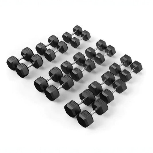 Kit Halteres Sextavados 10 a 30 kg Par