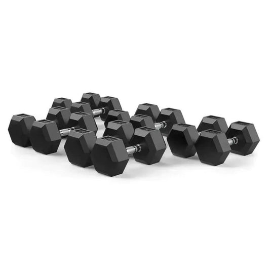 Kit Halteres Sextavados 10 a 20 kg Par