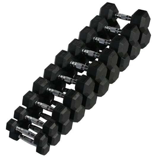 Kit Halteres Sextavados 1,2,3,4,5,6,7,8,9,10 kg Par