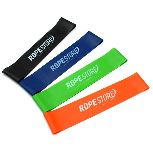 Kit Mini Band Rope Store - Leve, Médio, Forte e Extra Forte