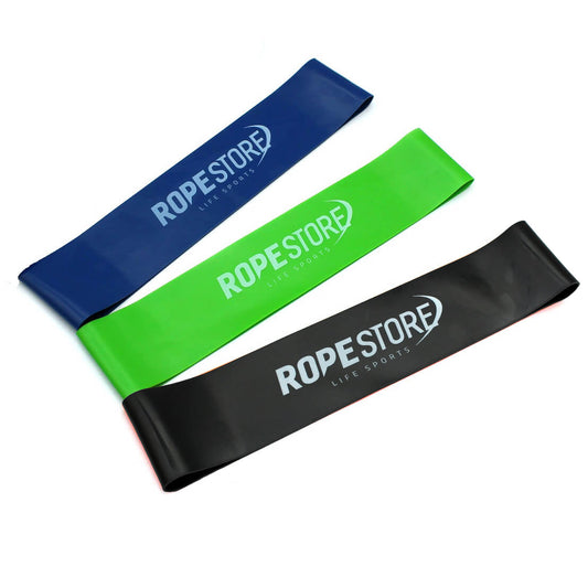 Kit 3 Mini Bands Tensão Médio, Forte e Extra Forte