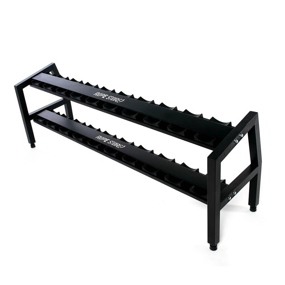Kit Halteres Sextavados de 10 a 32,5 kg com Suporte Grande