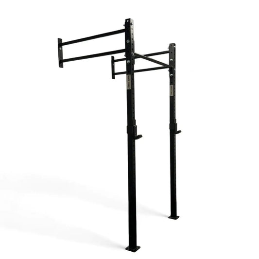 Power Rack Parede 2.4mt Rs1 Preto Fosco Texturizado
