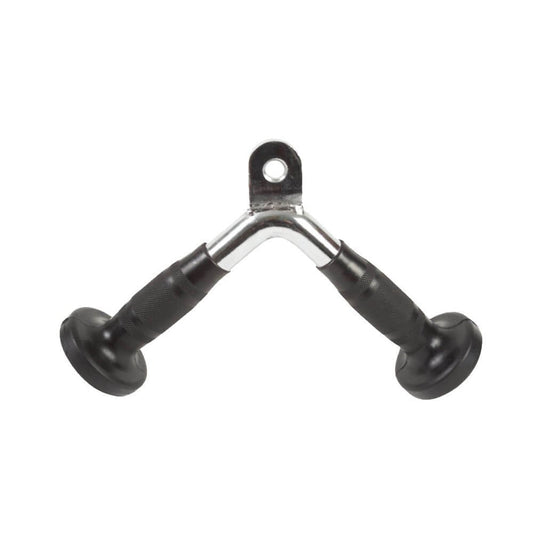 Puxador Triceps em V Metal com Pegada Emborrachada