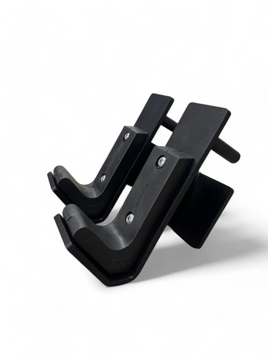 Suporte J-Cups para Descanso de Barra para Rack Metalon 60 x 60 mm (Par)