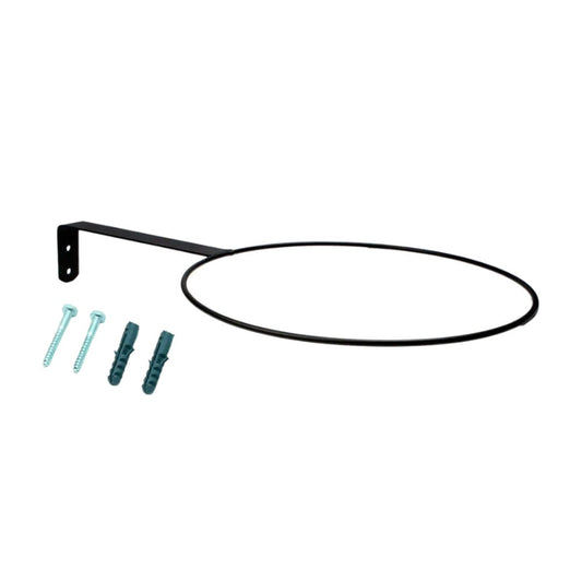 Suporte para Bola de Pilates Parede Preto